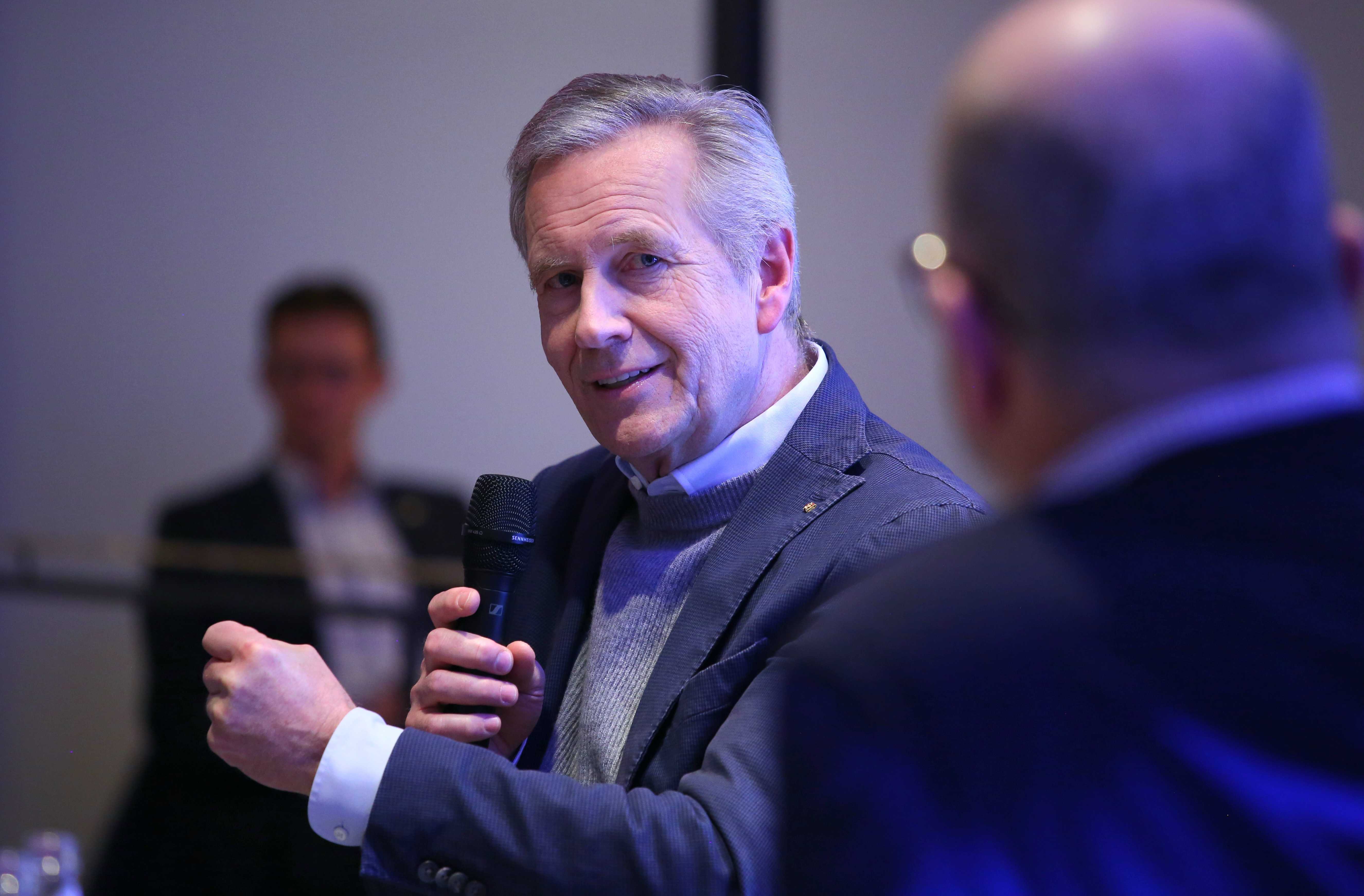 Christian Wulff warns: Democracy can be abolished by majorities.