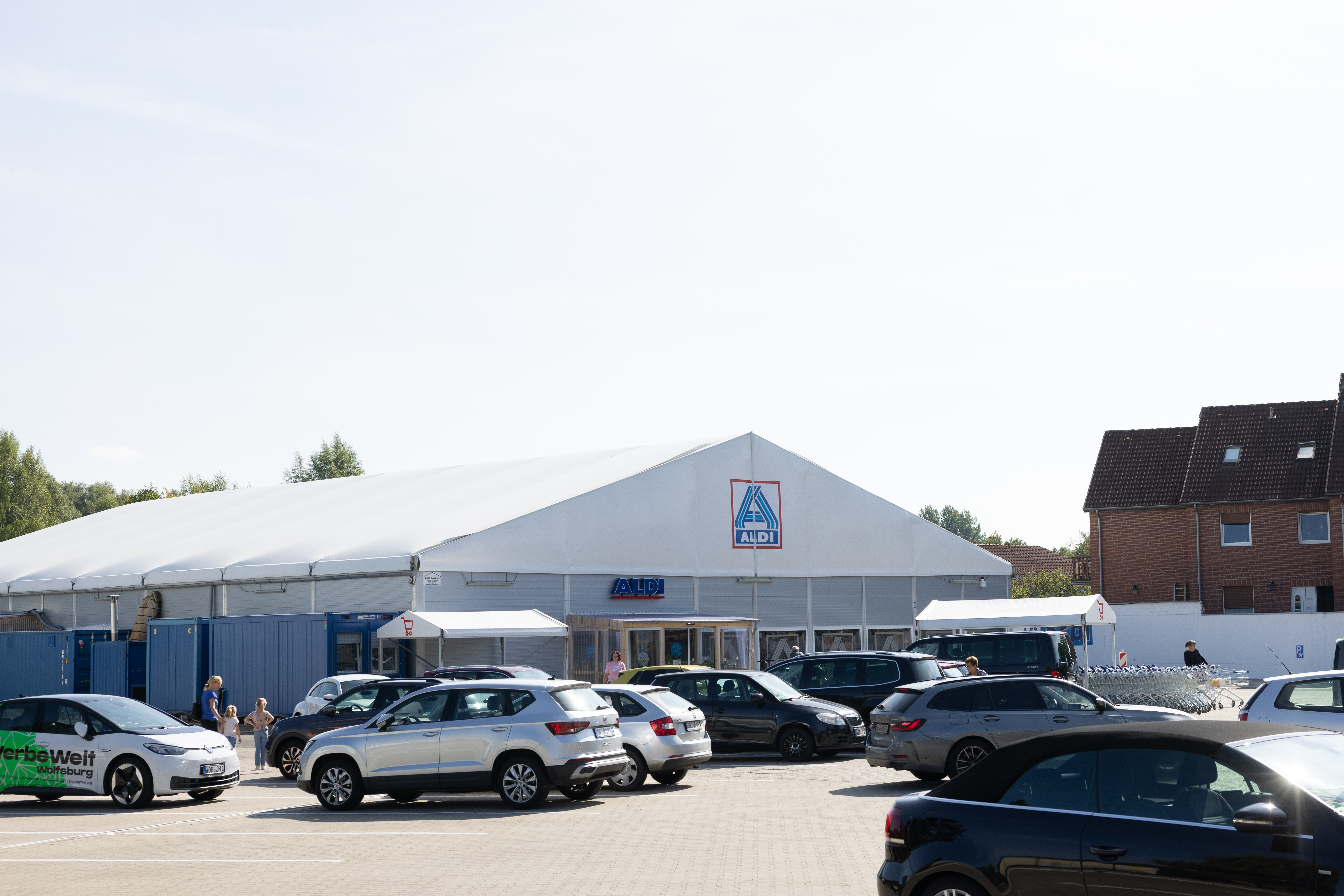 Schlechte Nachricht: Aldi baut Verkaufszelt in Vorsfelde ab
